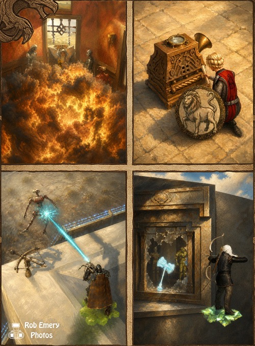 Parliament Of Gears - Salvage Syndicate Adventures Pt8f: clearing the roof